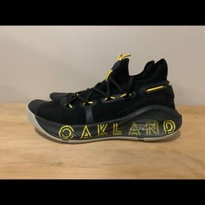 Under Armour Curry 6 Thank You Oakland Size 10